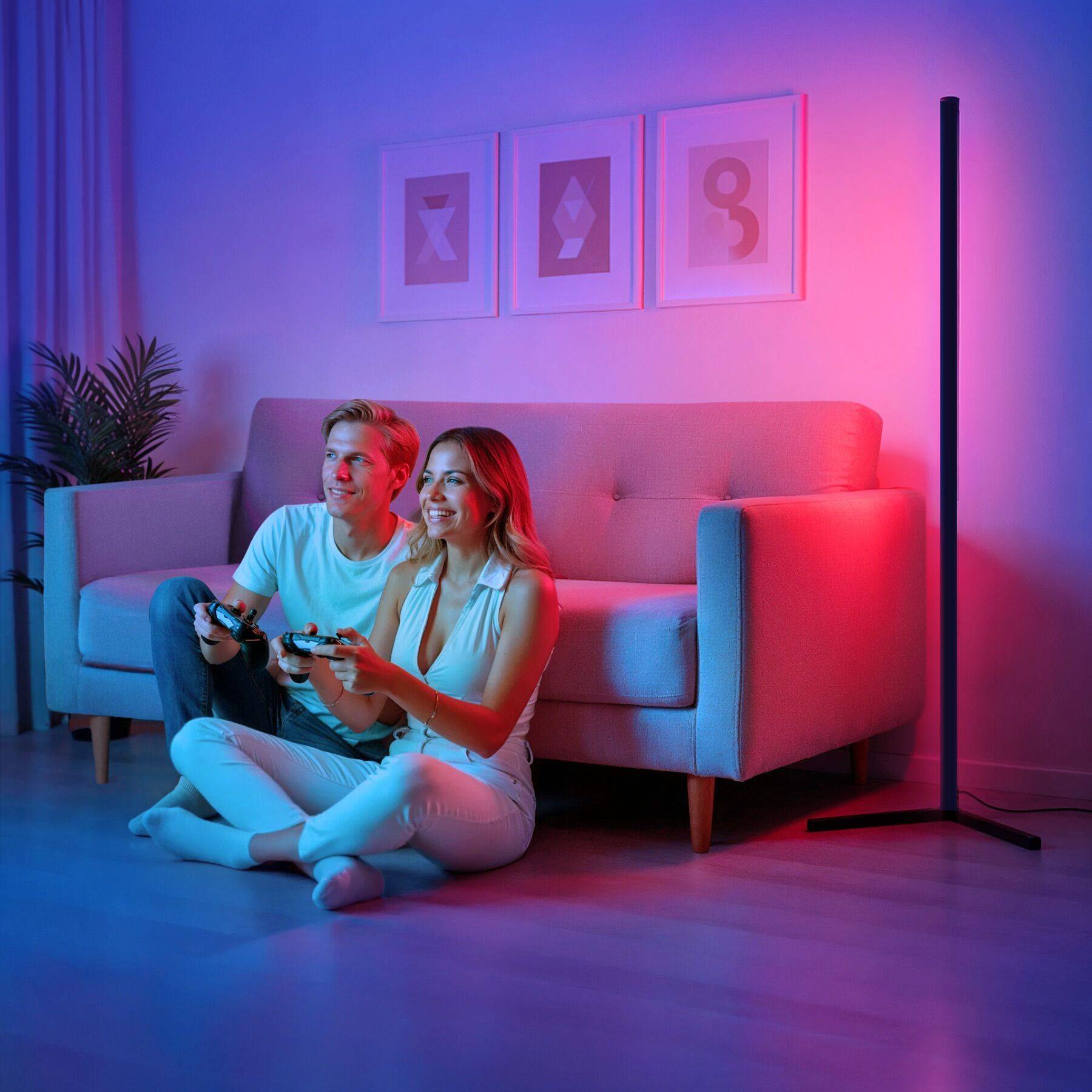 LED-Stehlampe Spectra