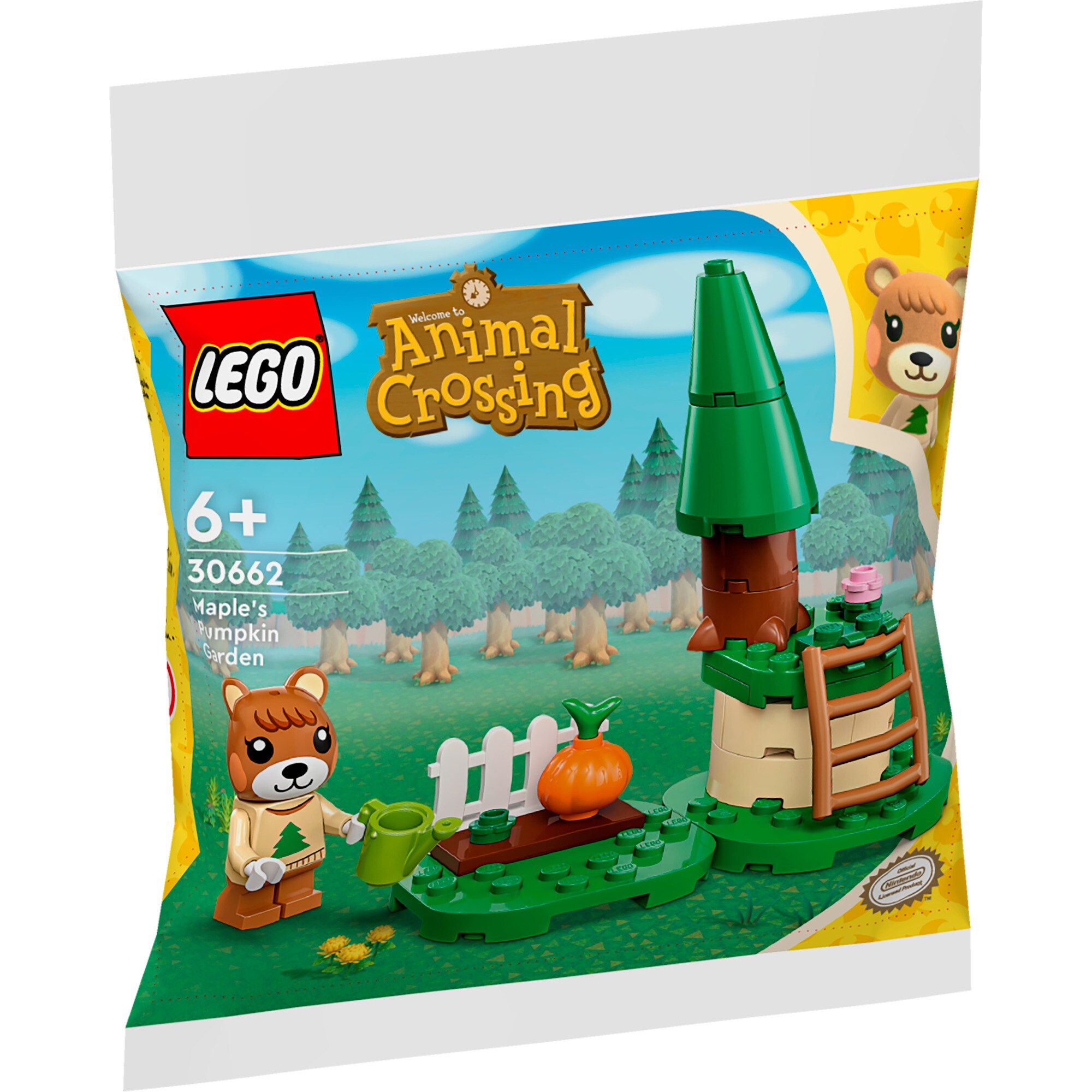 LEGO Konstruktionsspielzeug Animal Crossing Monas Kürbisgärtchen