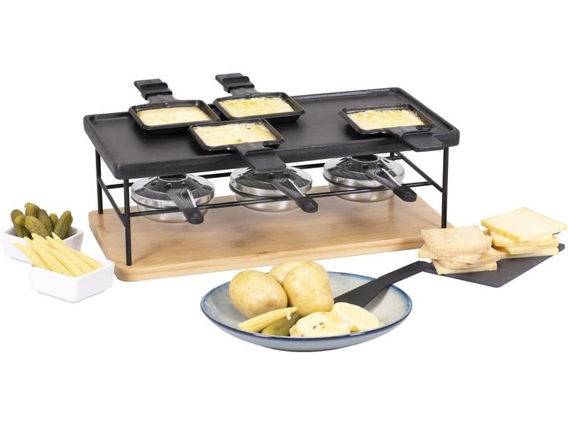 Kadastar Racletteofen Flame 8 Personen Racletteofen und Tischgrill