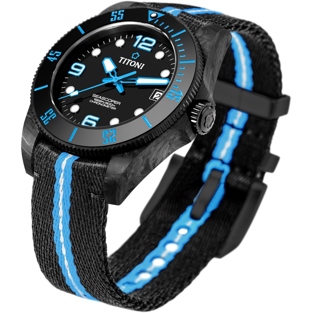 Titoni Seascoper 600 CarbonTech Manufacture Chronometer