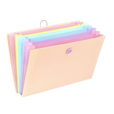 Viquel Rainbow Pastel - trieur à soufflet - pour A4 - disponible en différents coloris