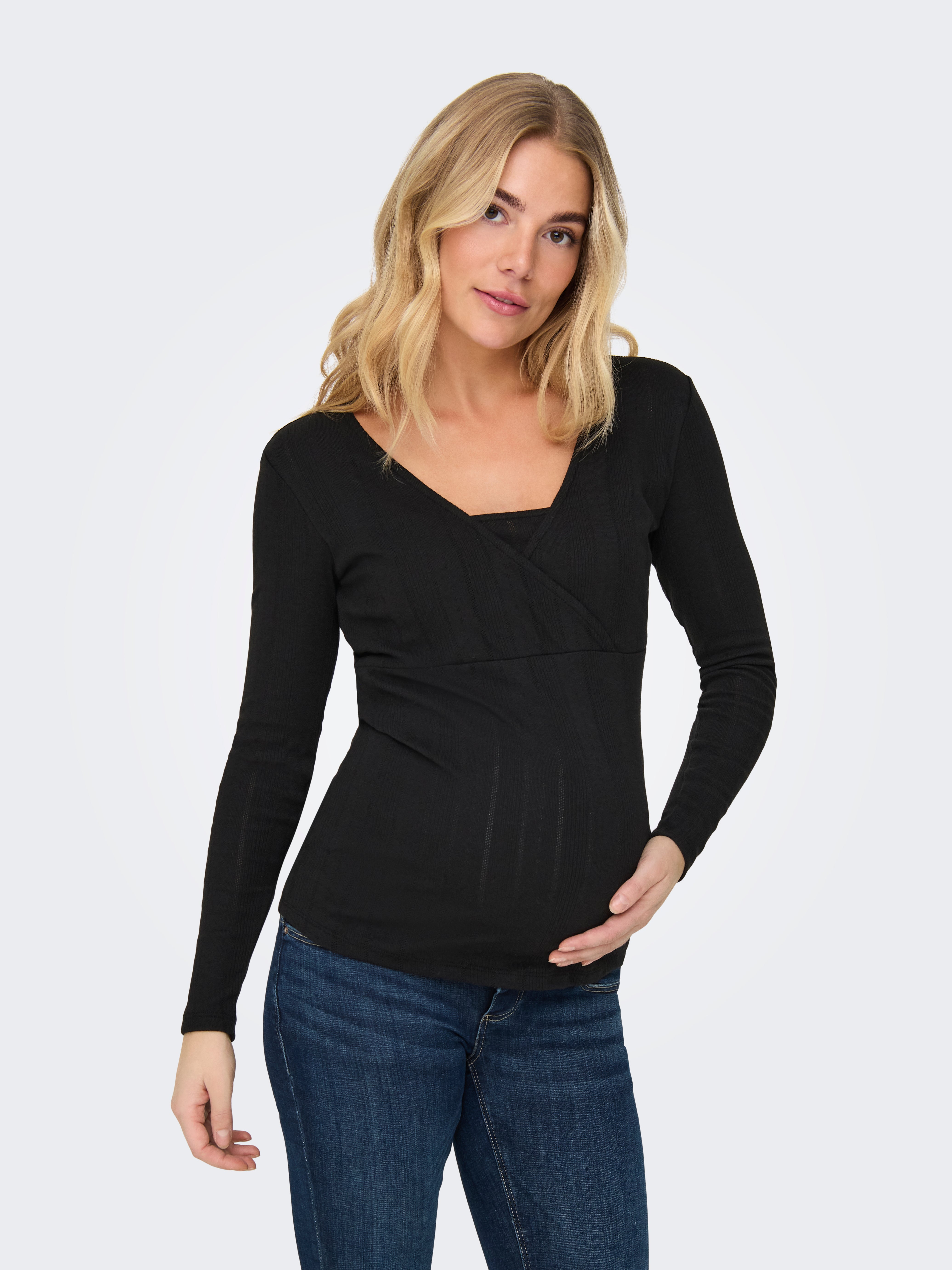 OLMLARA Top Black