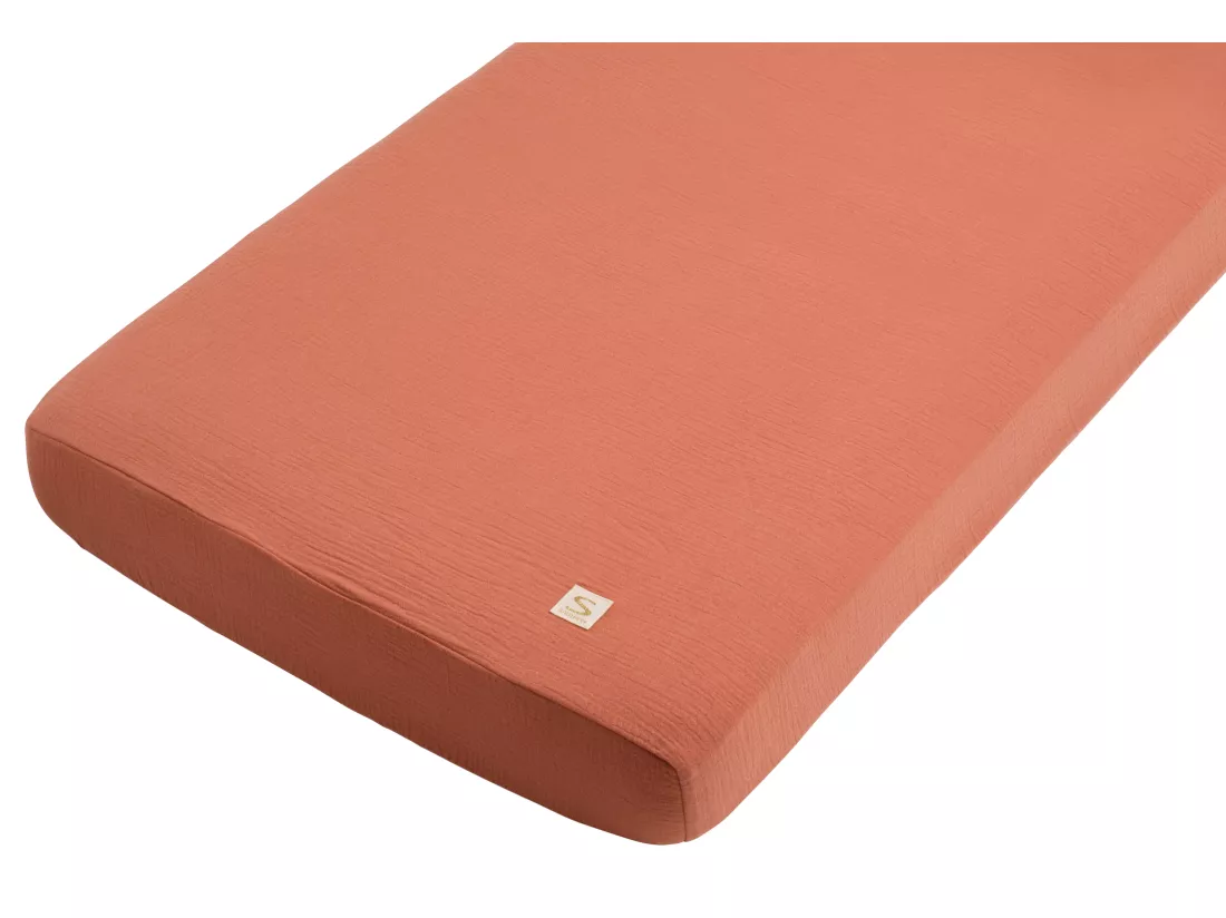 Draps housse bébé en coton bio