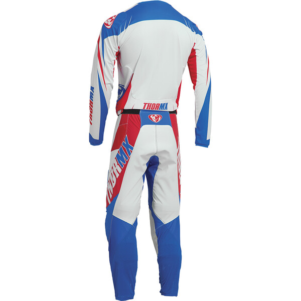 Thor Motocross - Maillot Pulse 04 LE Blanc / Rouge / Bleu