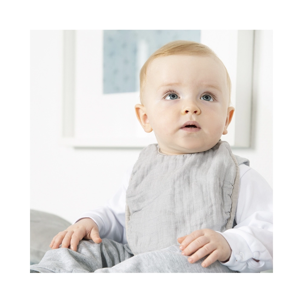 roba Organic Lätzchen 3er Set frosty green