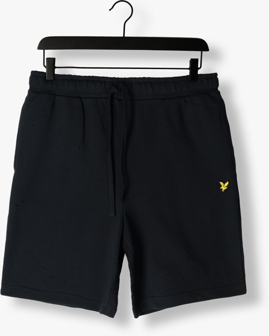 LYLE & SCOTT donkerblauwe lyle & scott korte broek sweat shorts
