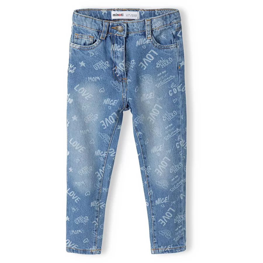 MINOTI Jeans Denim-Blau