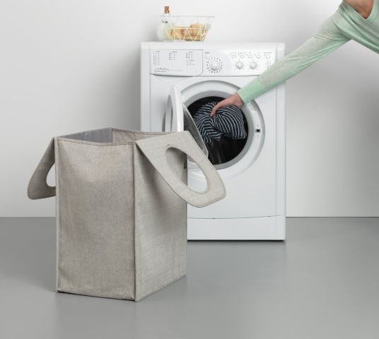 Wastas rechthoekig, 55 liter - Grey