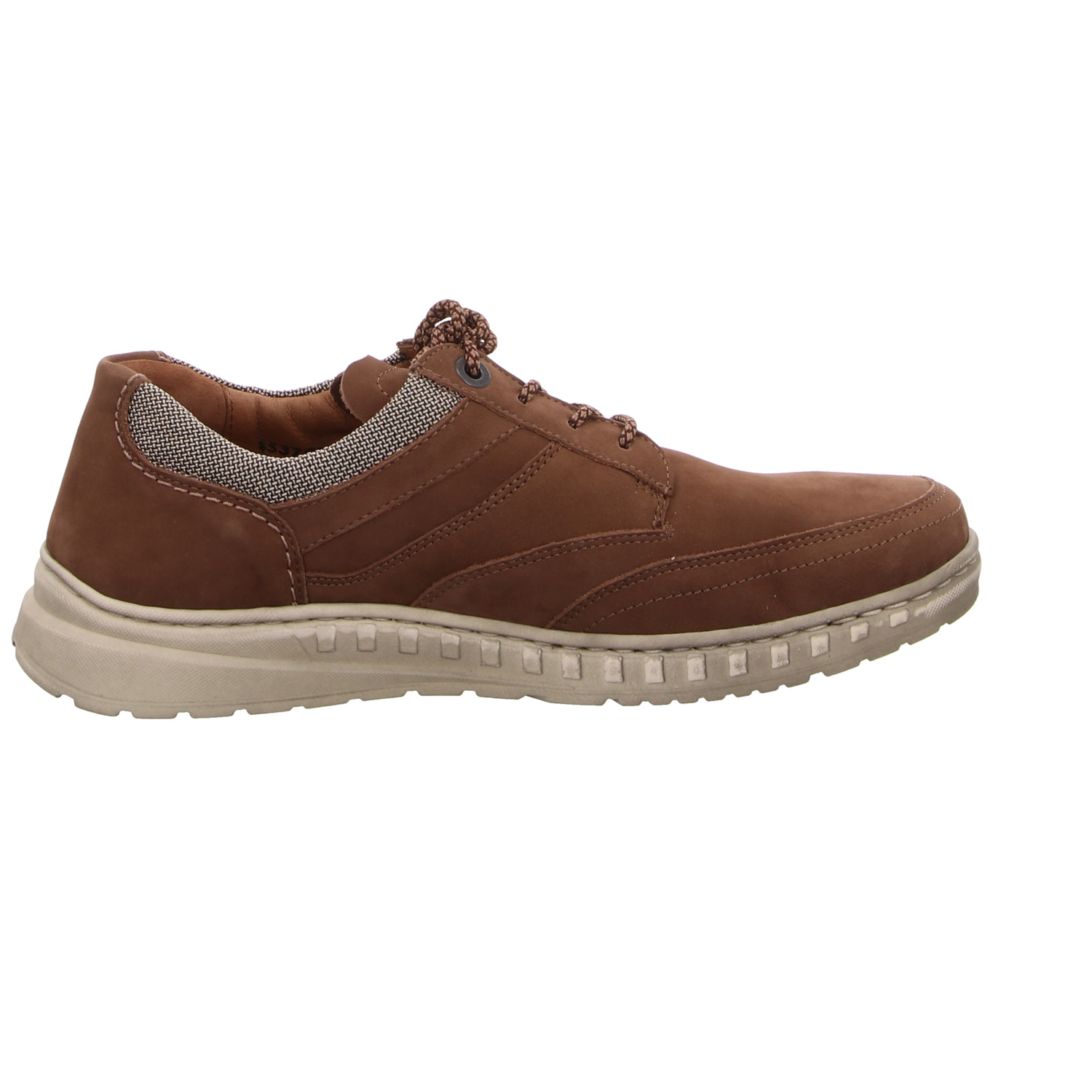 Waldläufer Schnürhalbschuh grau