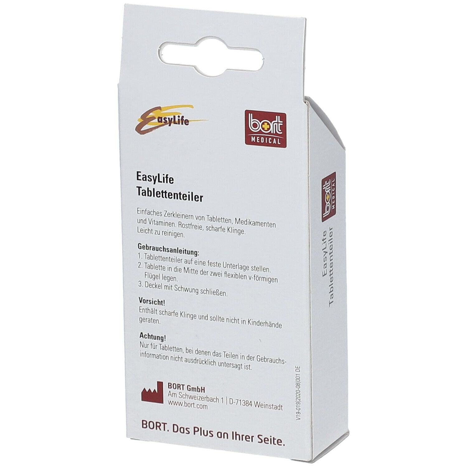 BORT EasyLife® Tablettenteiler blau