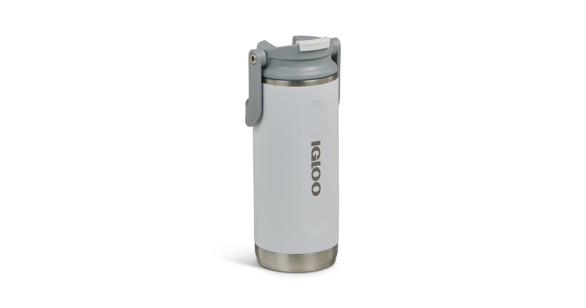 IglooFlip ‘n’ Sip Tumbler 16 oz, 0,47 liter drinkfles  (Wit)
