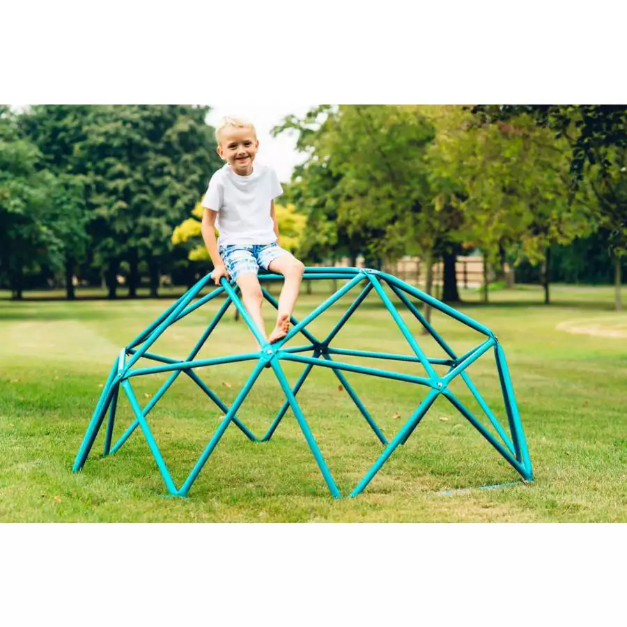 plum® Metall Kletterdome Deimos türkis