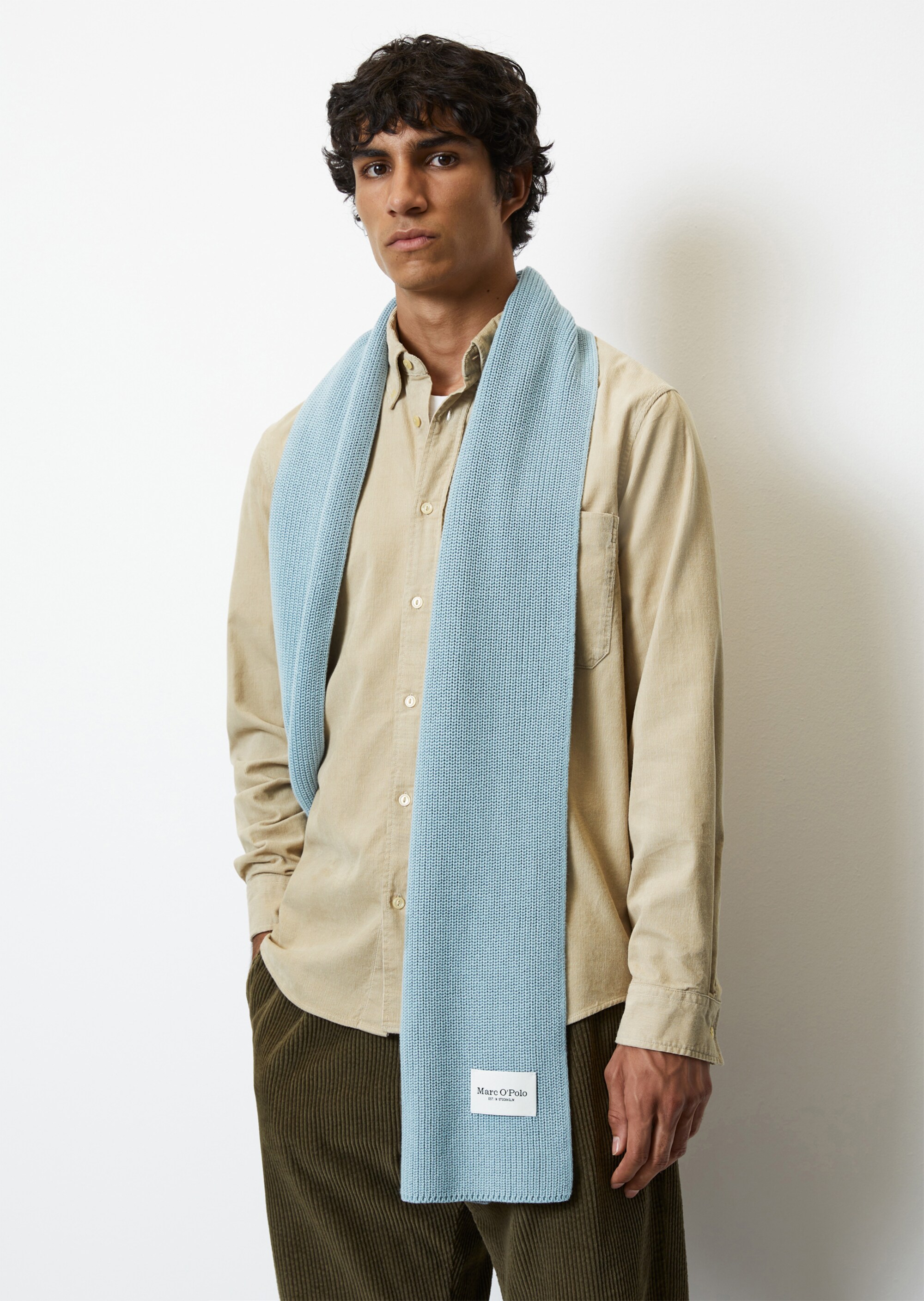 DfC Strickschal aus reiner Bio-Baumwolle