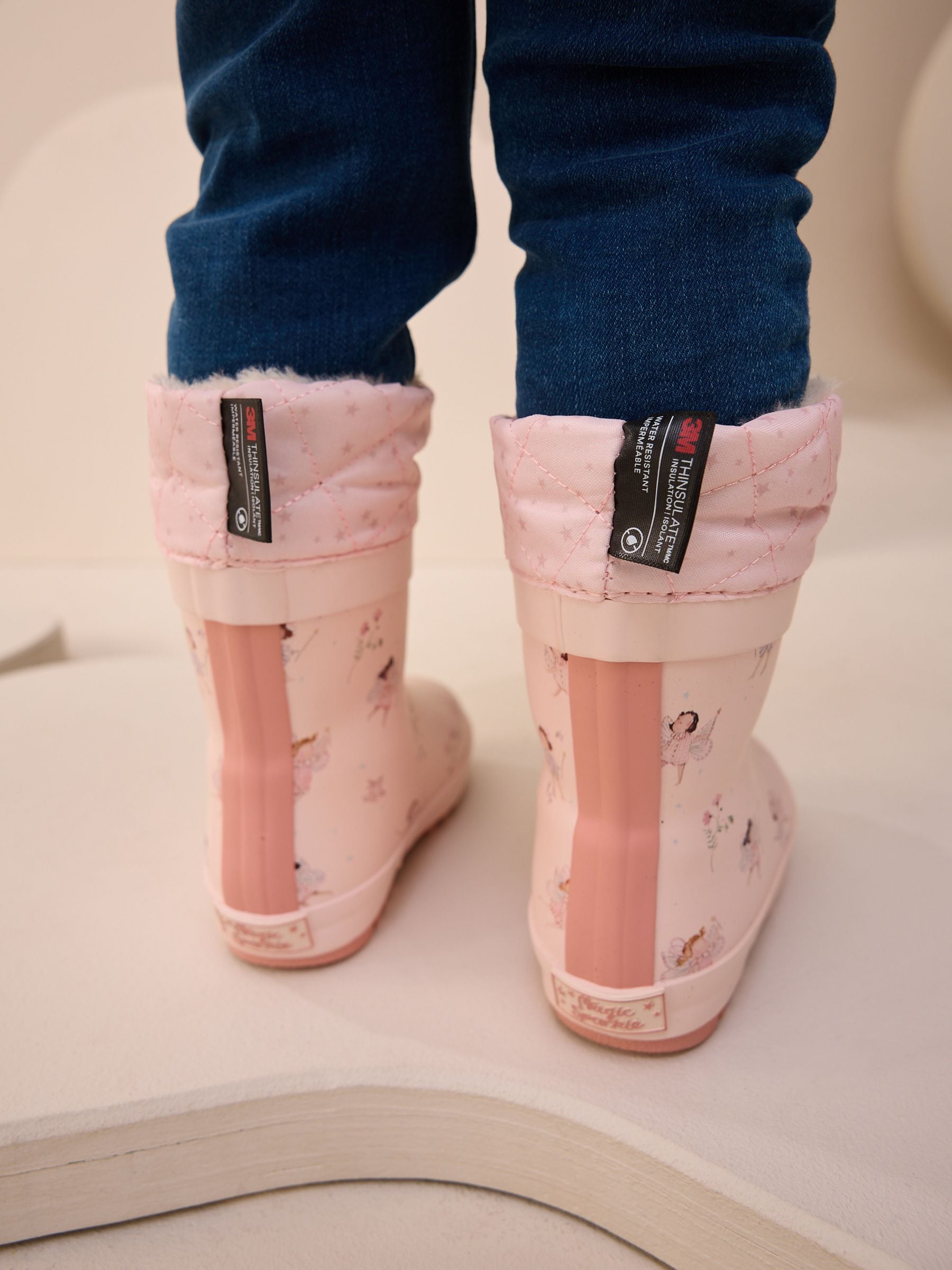 Feeënroze - Character Thinsulate Lined Cuff Wellies