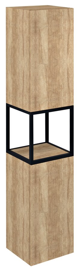 Sapho Skara hoge eiken kast 35x171x32cm licht bruin
