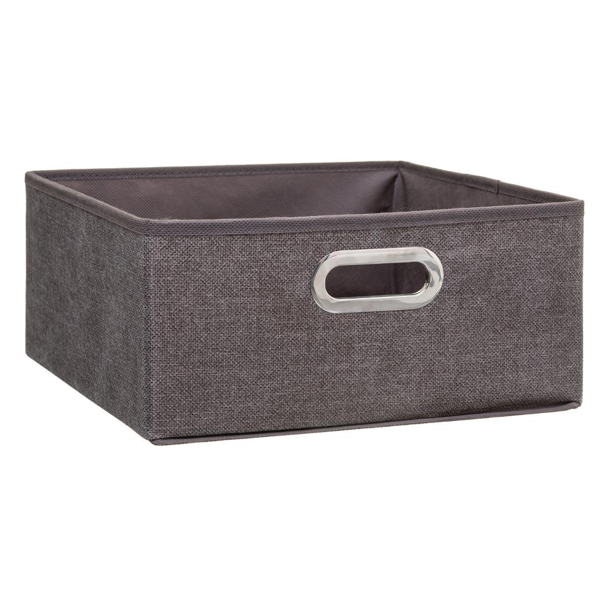 BOITE DE RANGEMENT 31X15CM MARRON CHINE