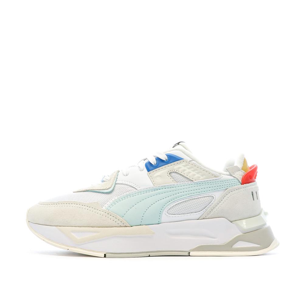 Puma Baskets Blanches/Gris Femme Puma Mirage