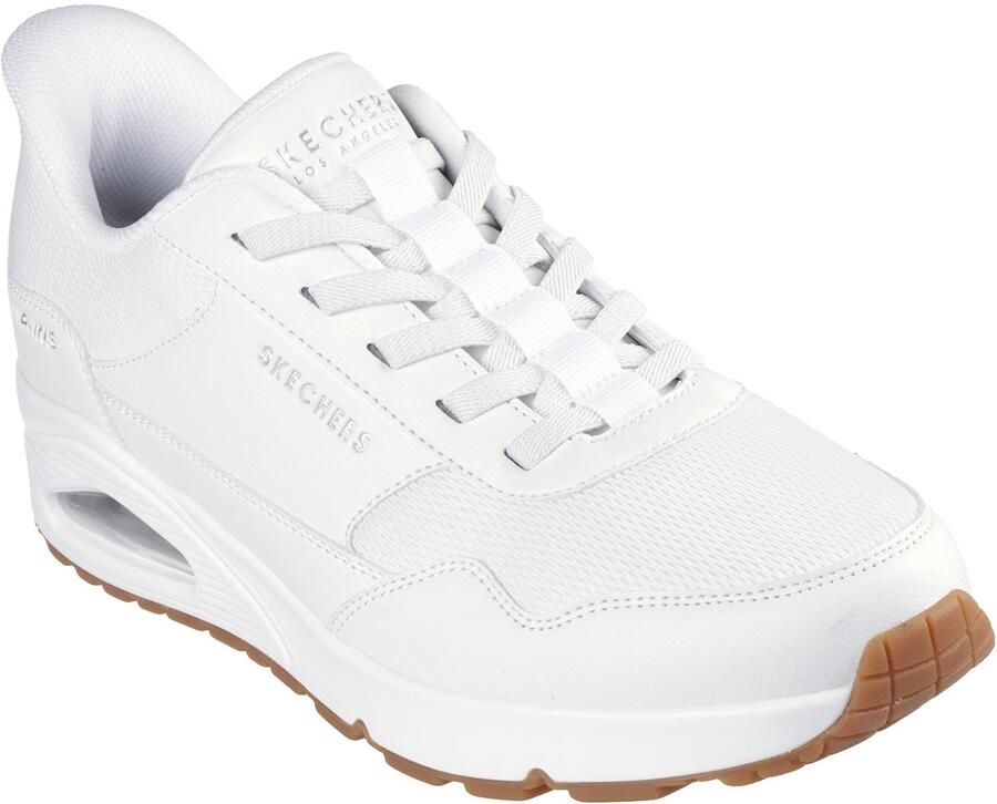 Skechers Slip-on sneakers UNO-SIMPLIFIED SLIP-IN veterschoenen retro sneaker vrijetijdsschoen met slip-ins technologie