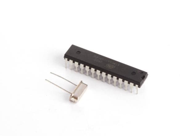 Atmega328P Mcu Ic med Arduino® Uno Bootloader og 16 Mhz krystall