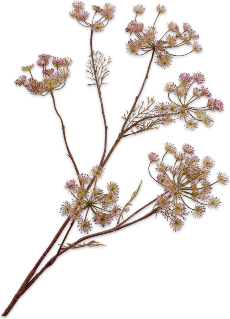 Silk-ka kunstbloem Dille paars 105 cm