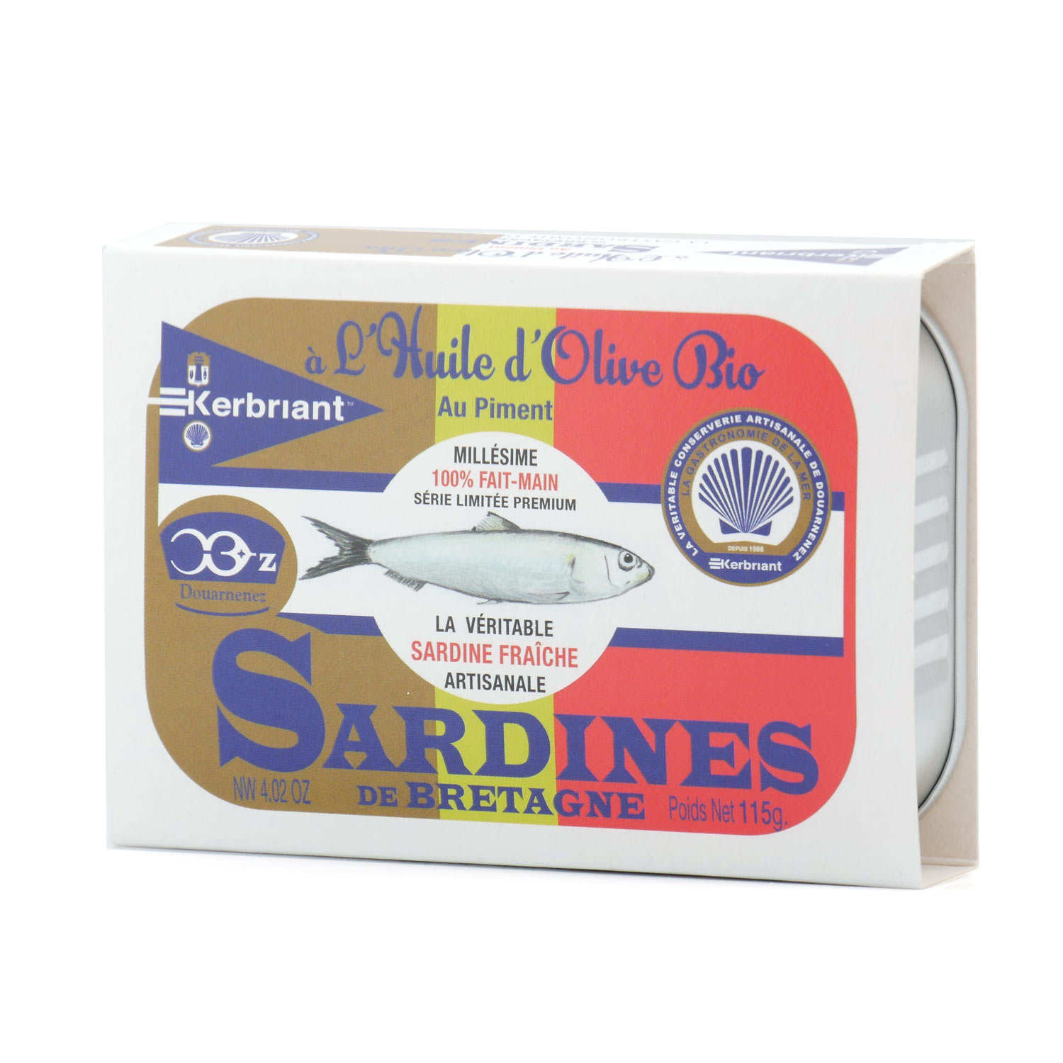 Sardines à l'huile d'olive et au piment