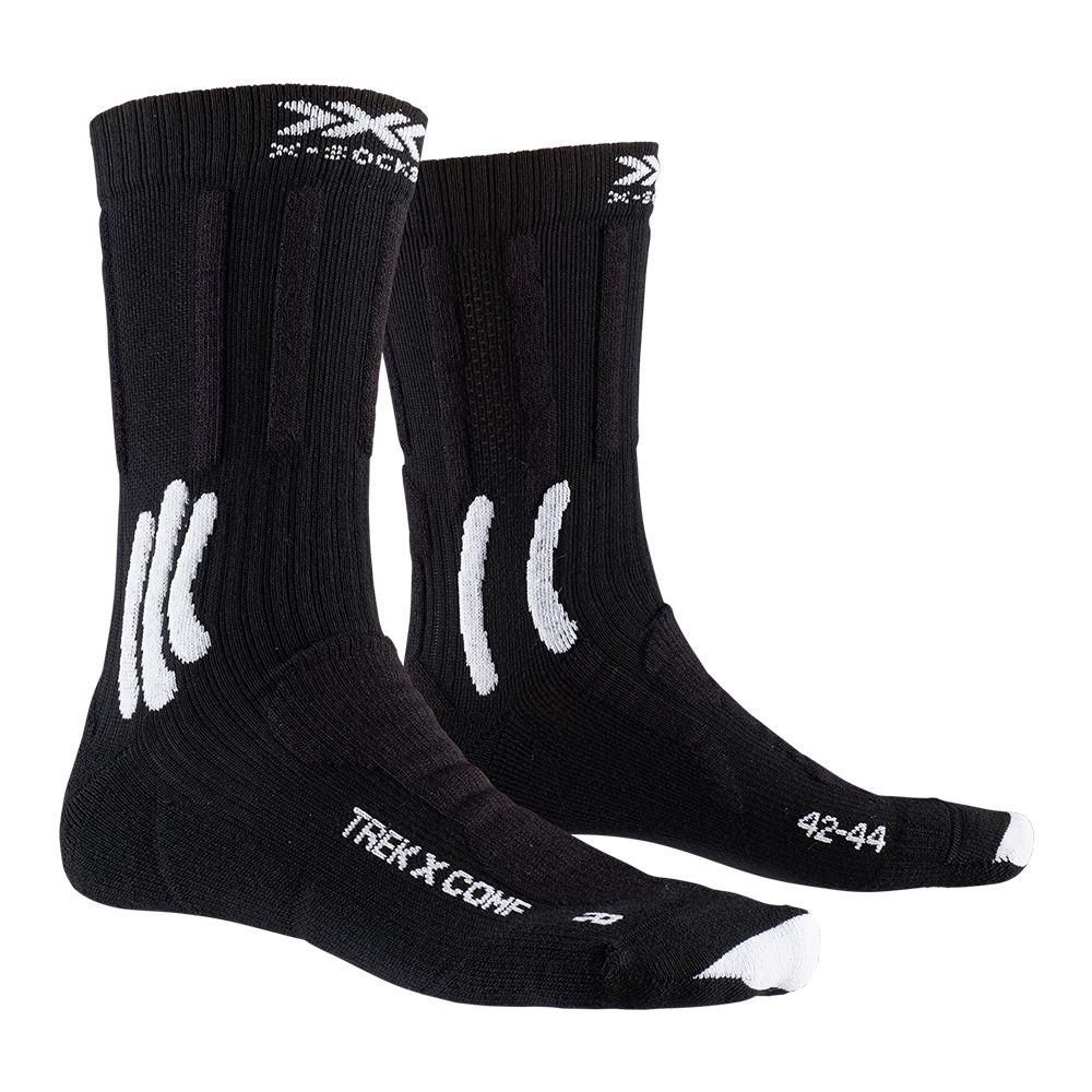 X-Socks TREK X COMF - Chaussettes Homme opal black/arctic white