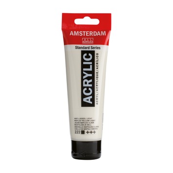 Amsterdam verf acrylverf napelsgeel licht tube 120ml