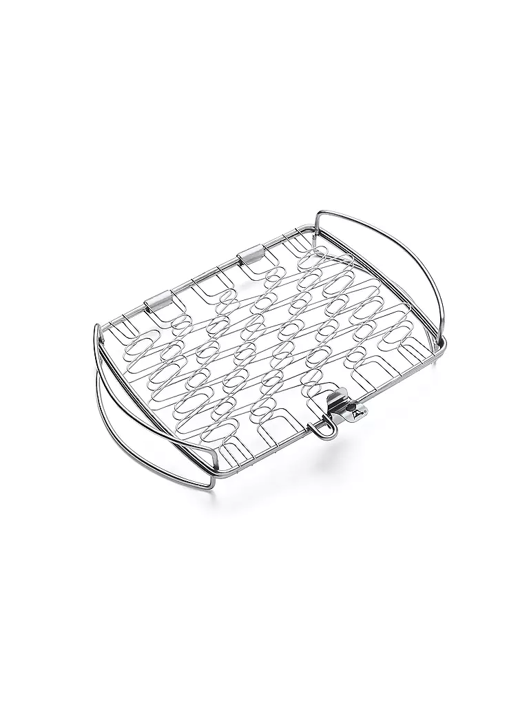WEBER GRILL Fisch- und Gemüsehalter klein (ab 37cm) silber