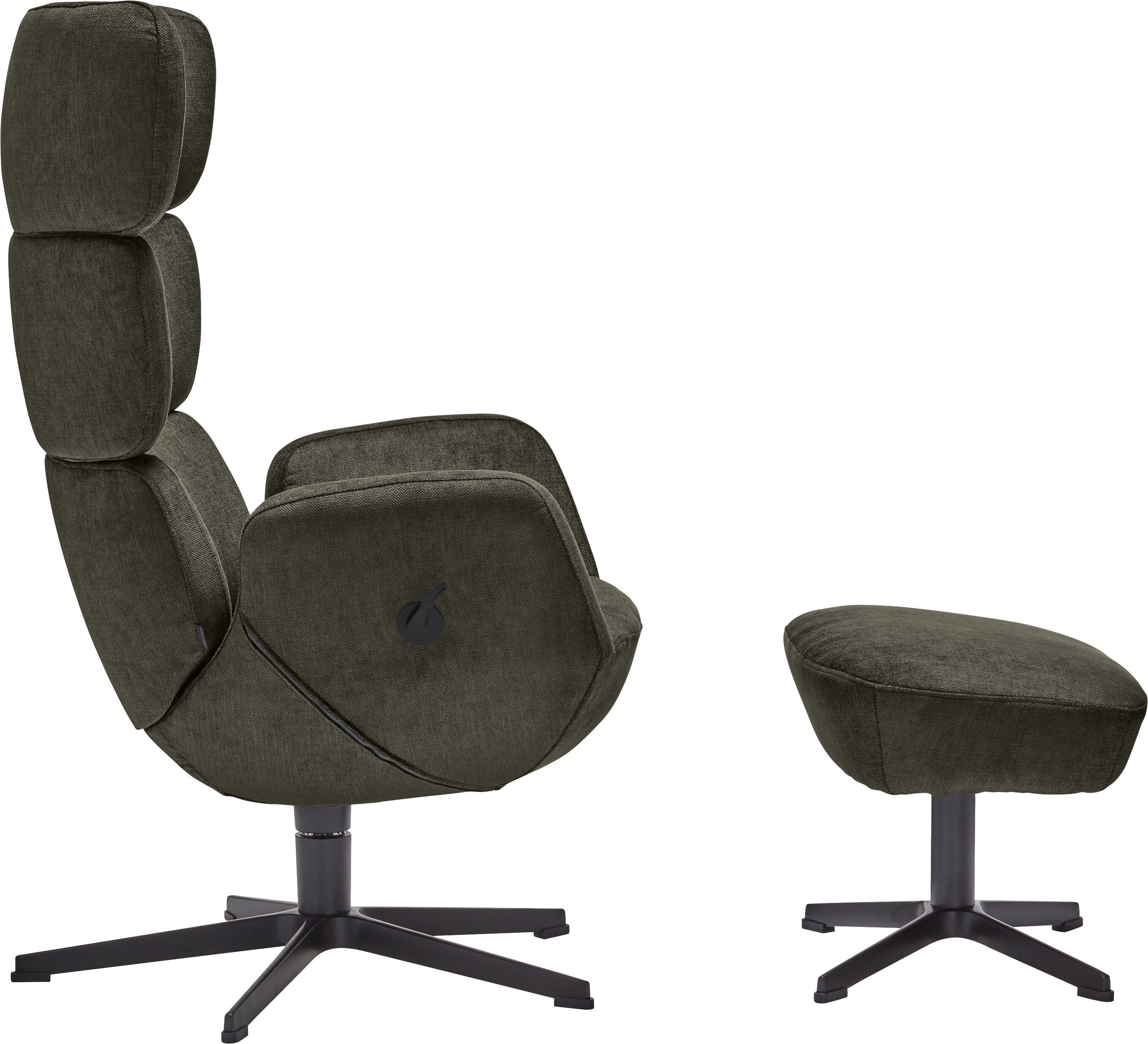 MALEA Sessel - Anthrazit / B: 77.0 cm x T: 75.0 cm x H: 105.0 cm