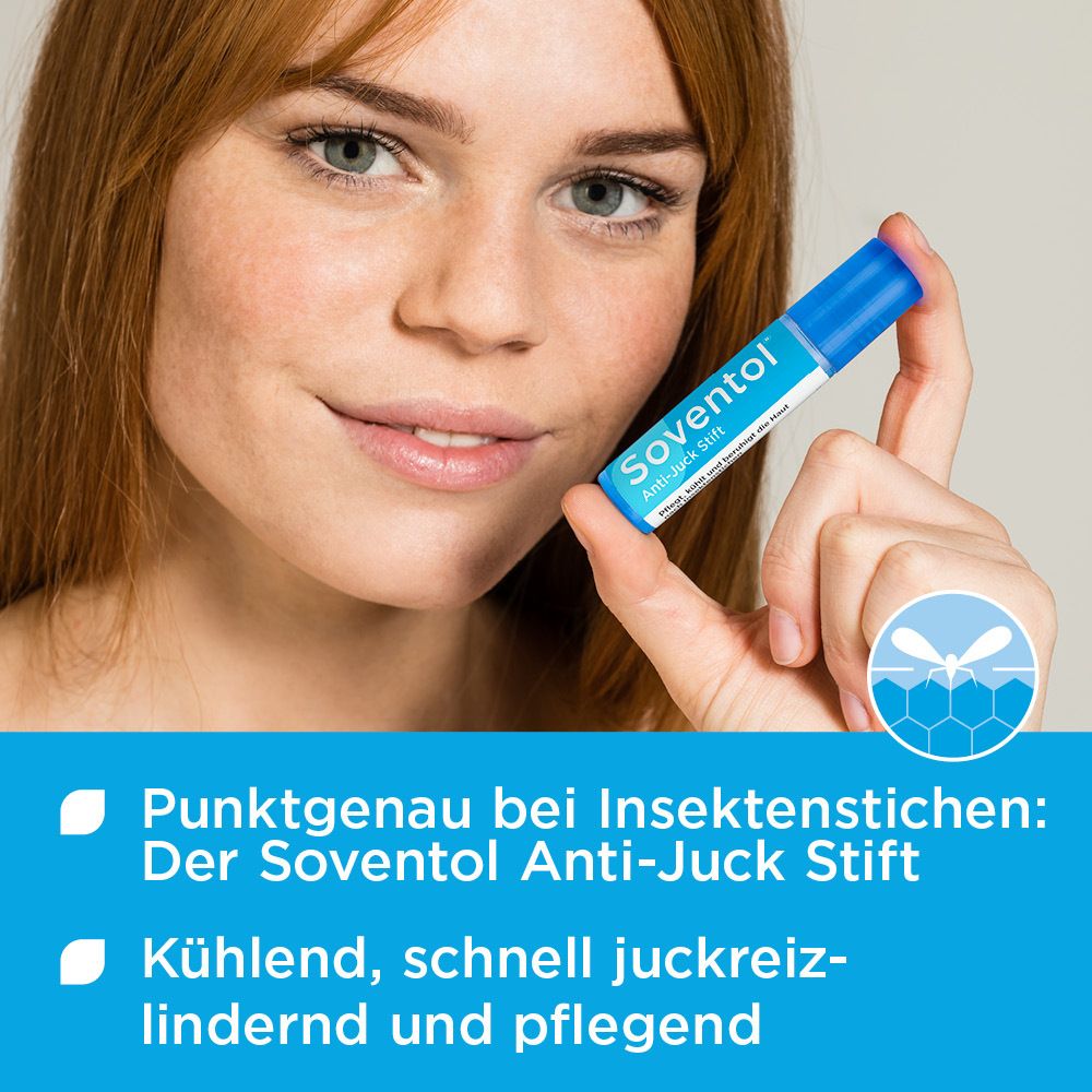 Soventol Anti-Juck Stift bei Insektenstichen