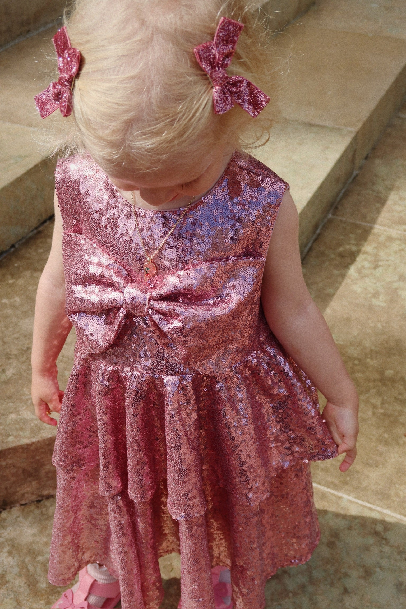 Rosie kjole - mellow rose - 2Y