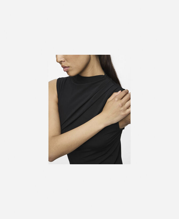 Pieces PCMADISON SL DRAPED DRESS NOOS BC Sort