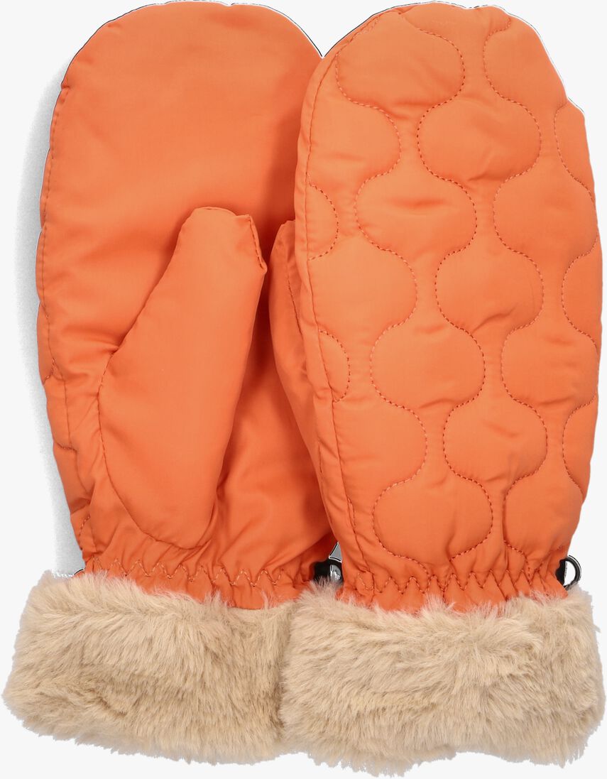 BECKSONDERGAARD oranje becksondergaard handschoenen makara puff mittens