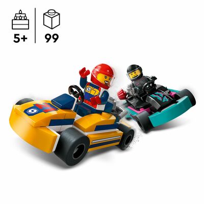 LEGO City 60400 Gokarter og racerkjørere