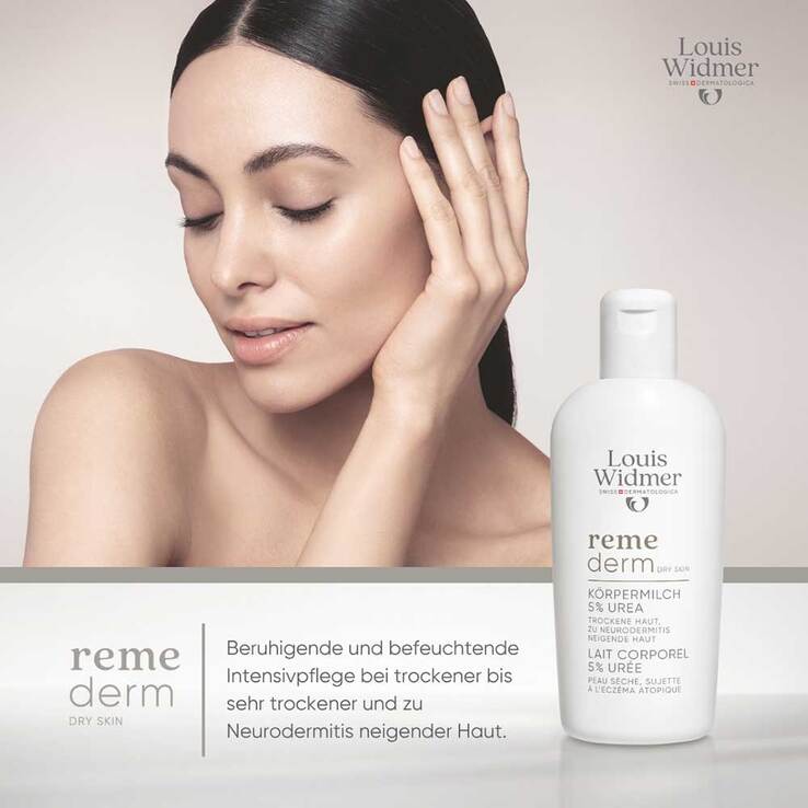 Widmer Remederm dry Skin Cremefluidum ohne Parfum, 200 ml