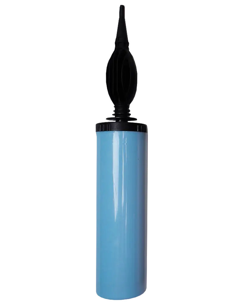 Ballonpumpe i plastik 29 cm - ass. farve