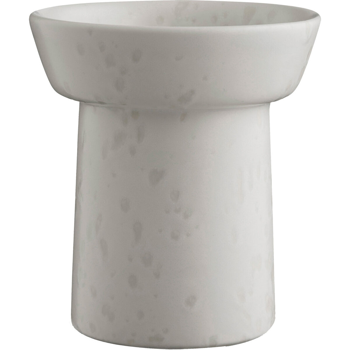 Ombria Vase 130 mm Marmorhvit