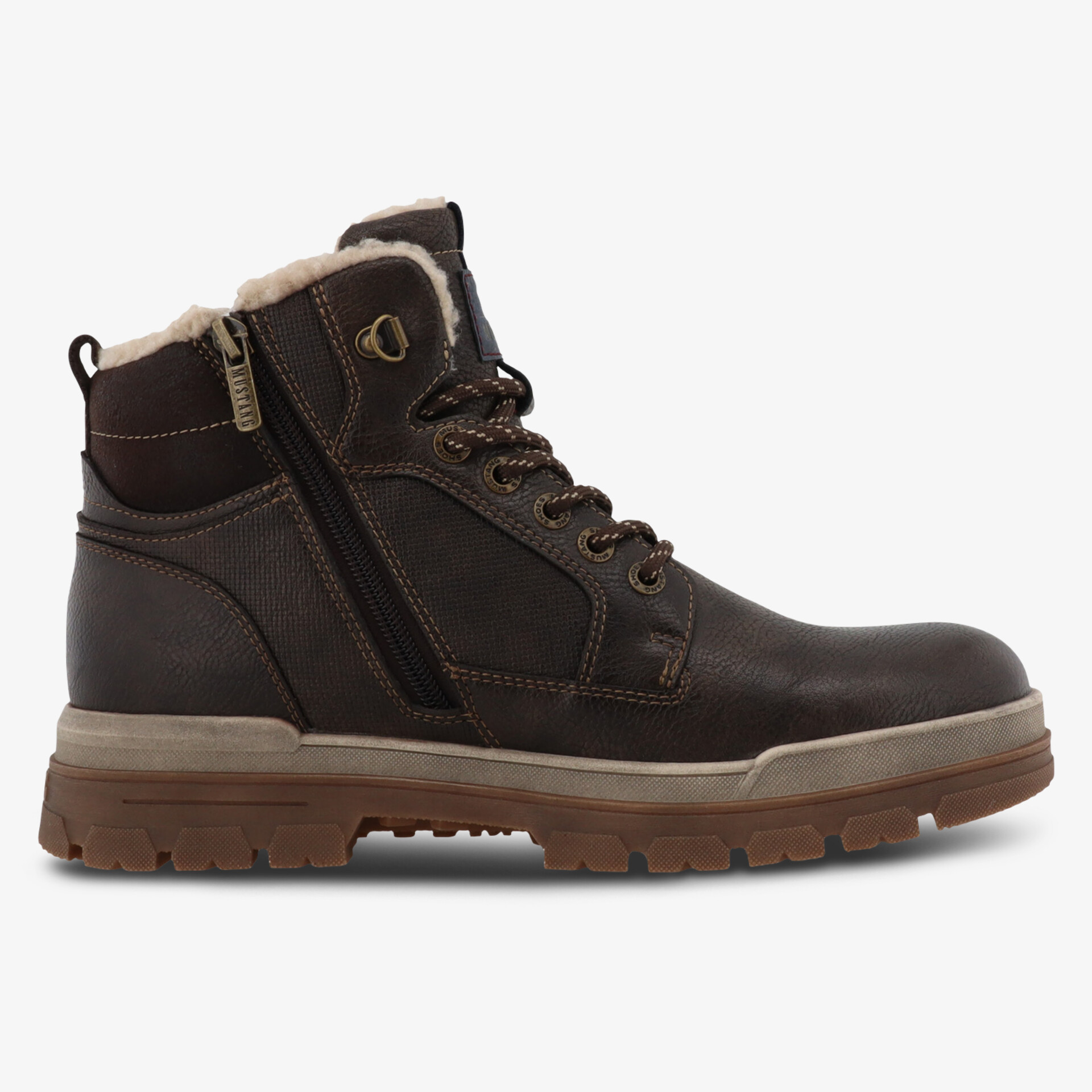 MUSTANG Herren Schnürboots braun