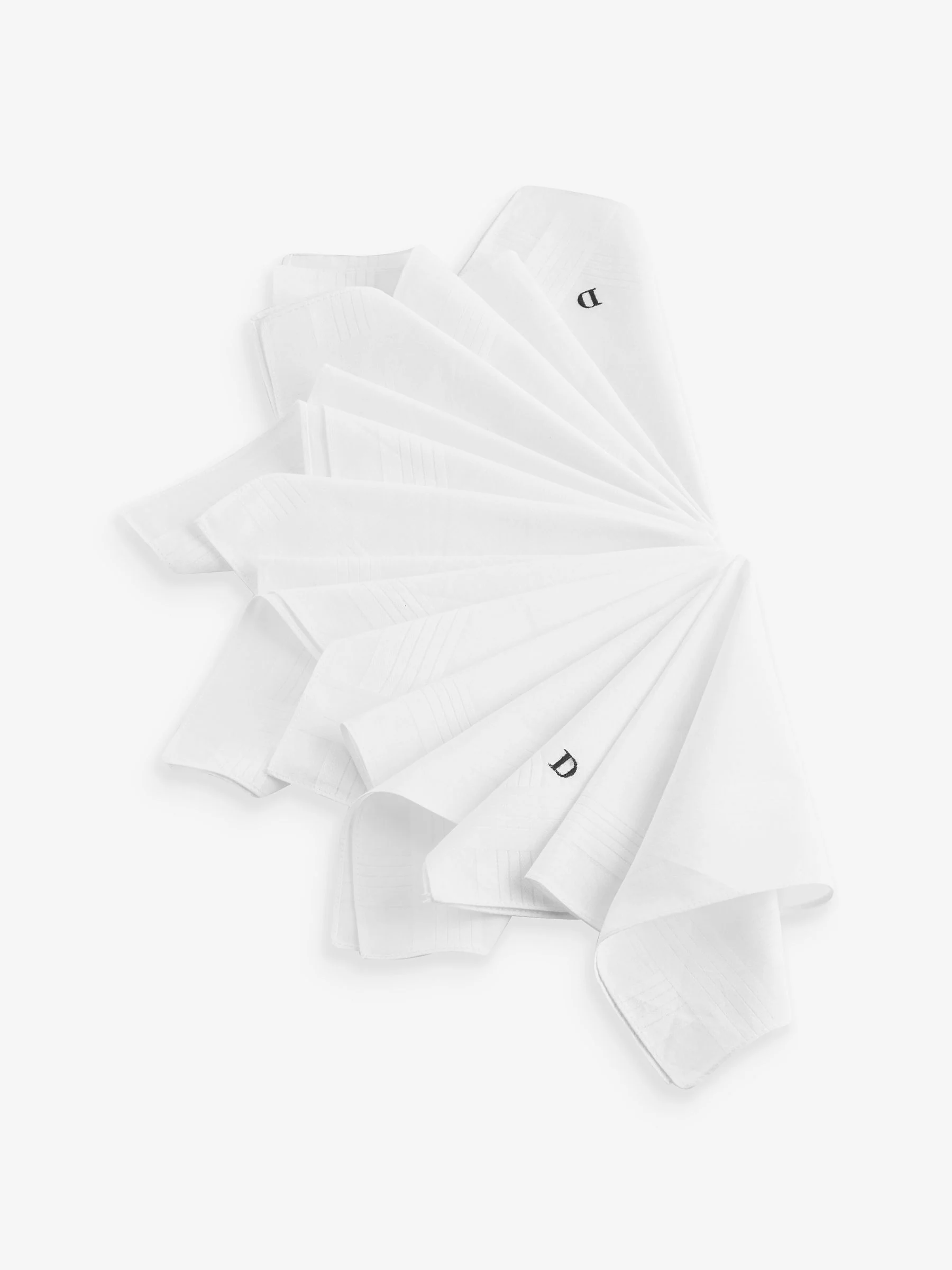 Wit - Monogram Handkerchiefs 5 Pack