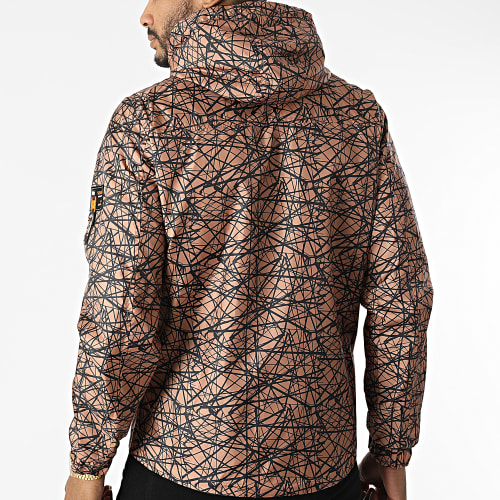 Coupe-vent Capuche Slim 3531 Marron