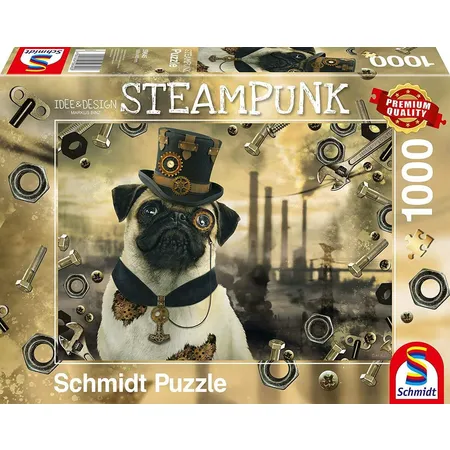 Schmidt Spiele Puzzle - Markus Binz, Steampunk Hund, 1.000 Teile