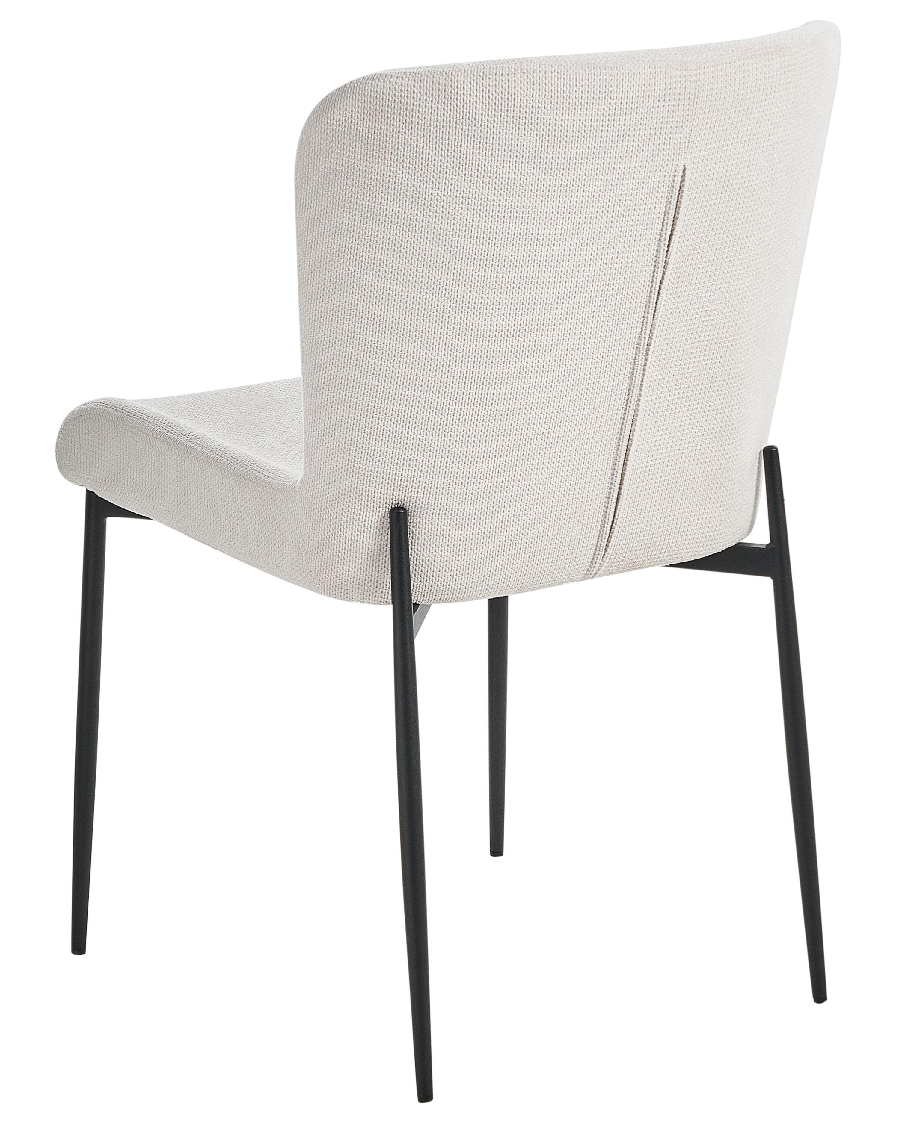Set van 2 eetkamerstoelen ADA Gebroken wit