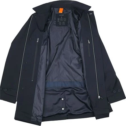 Suitable Packable Jas Long Tech Navy JA-SO-LONG-25-01 navy kopen