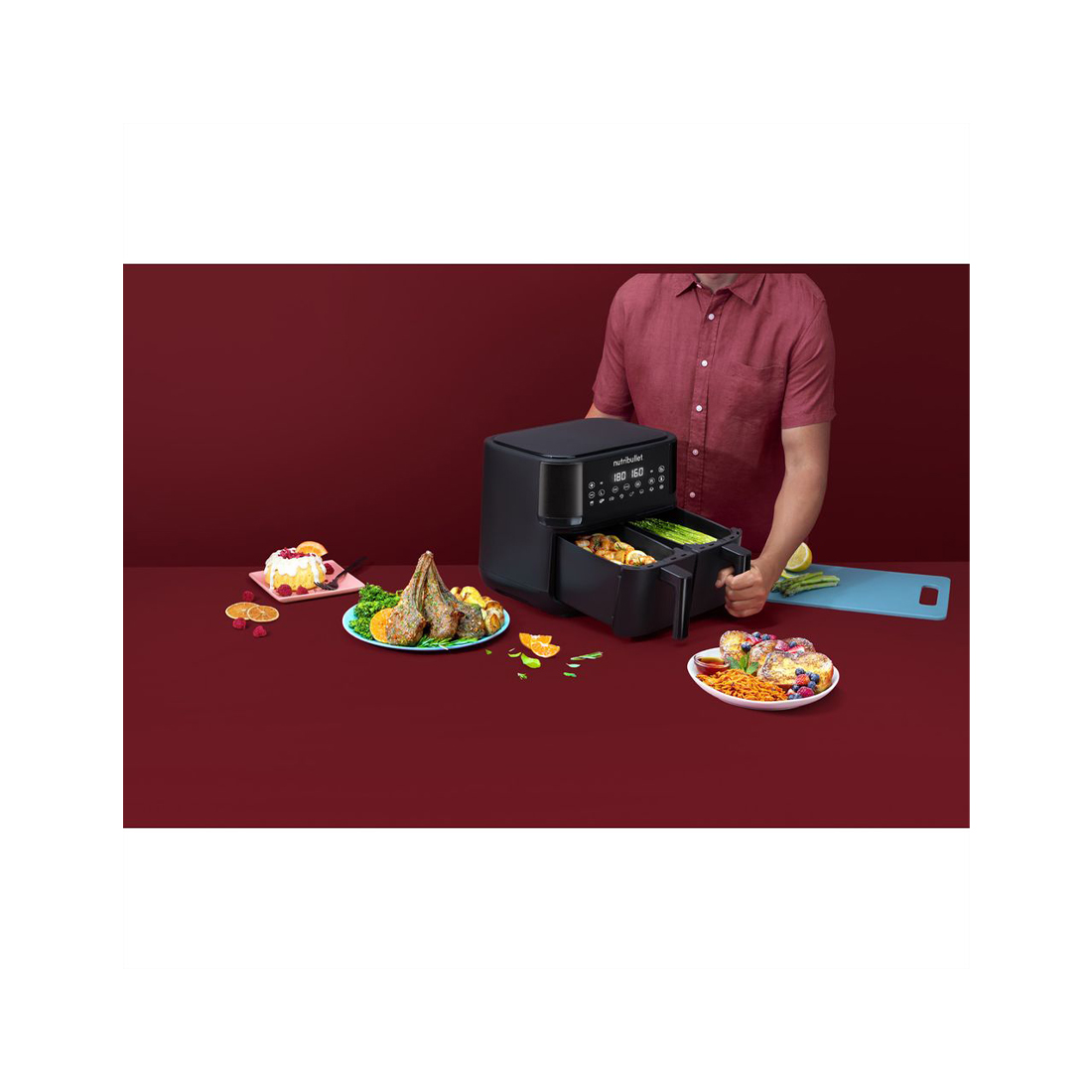 Nutribullet Heissluftfritteuse 2x 4 Liter