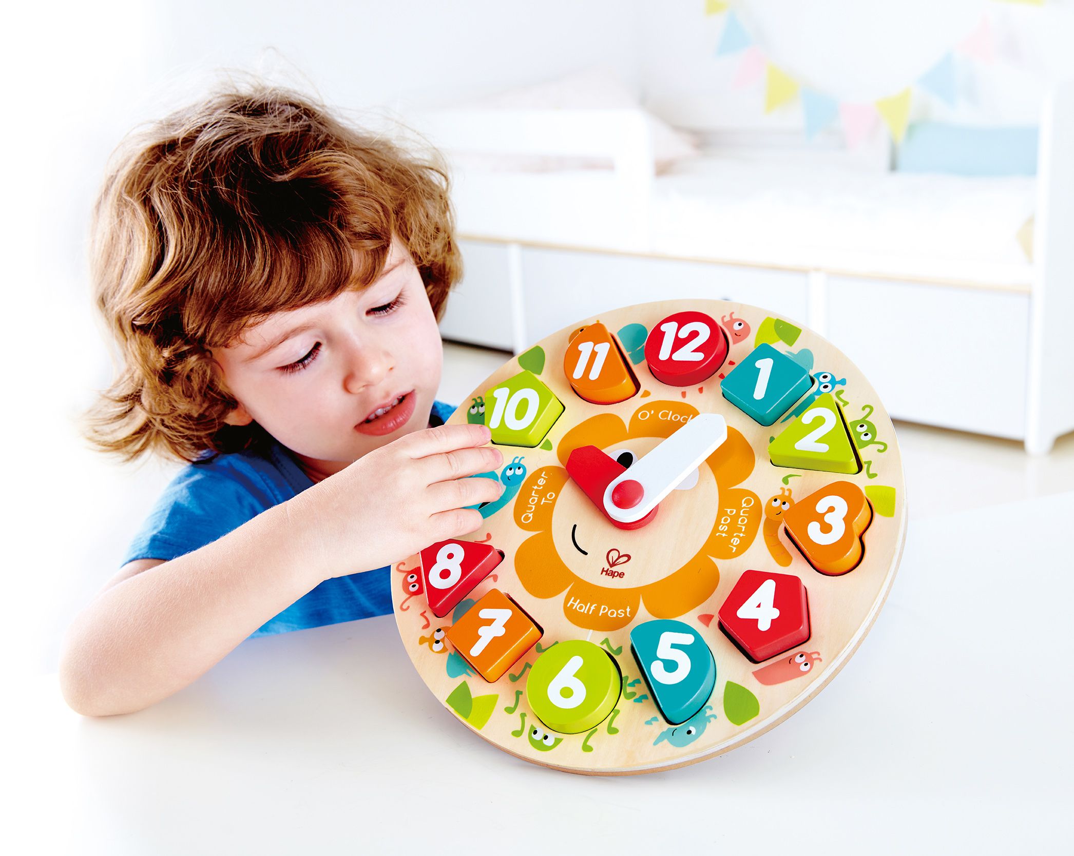 Hape Steckpuzzle Uhr