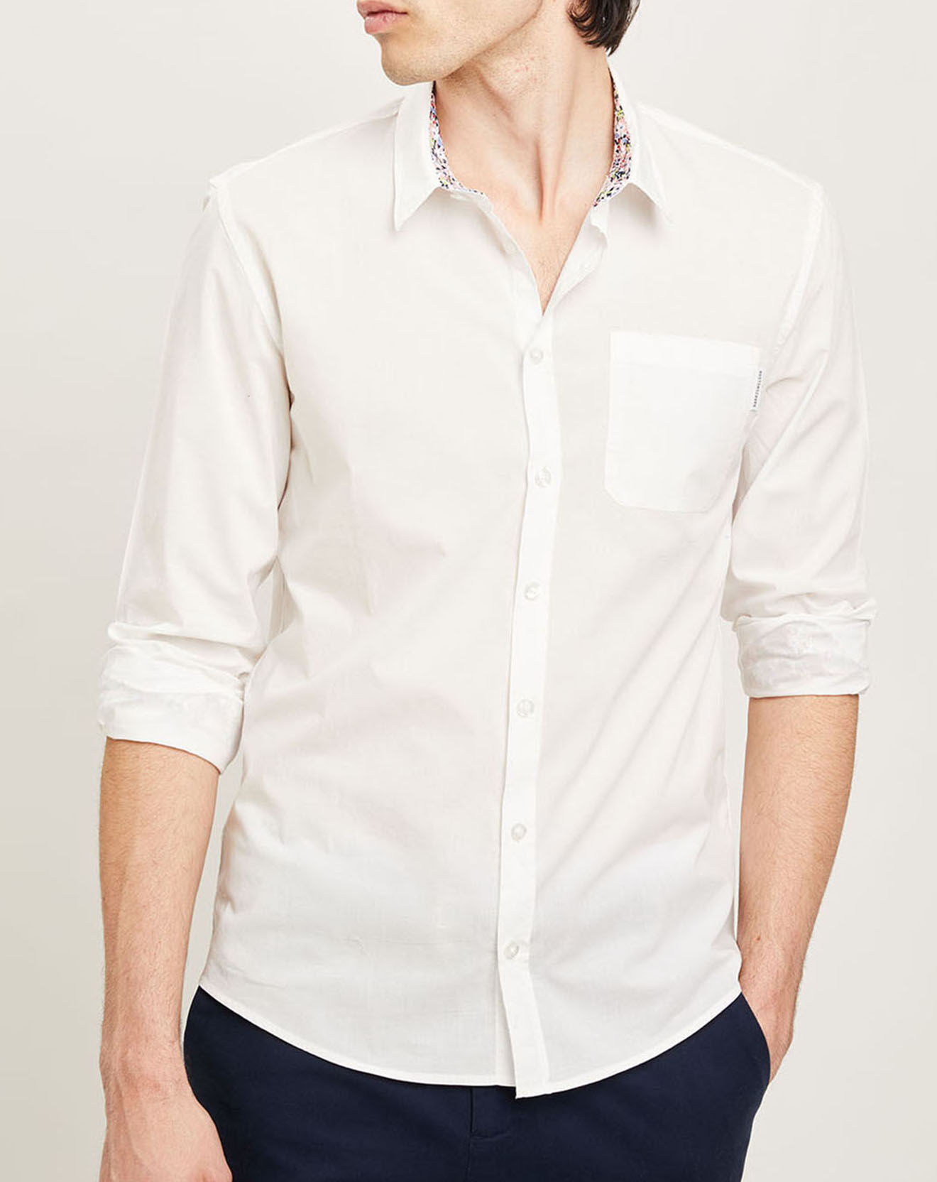 Harris Wilson Chemise regular Earl blanche