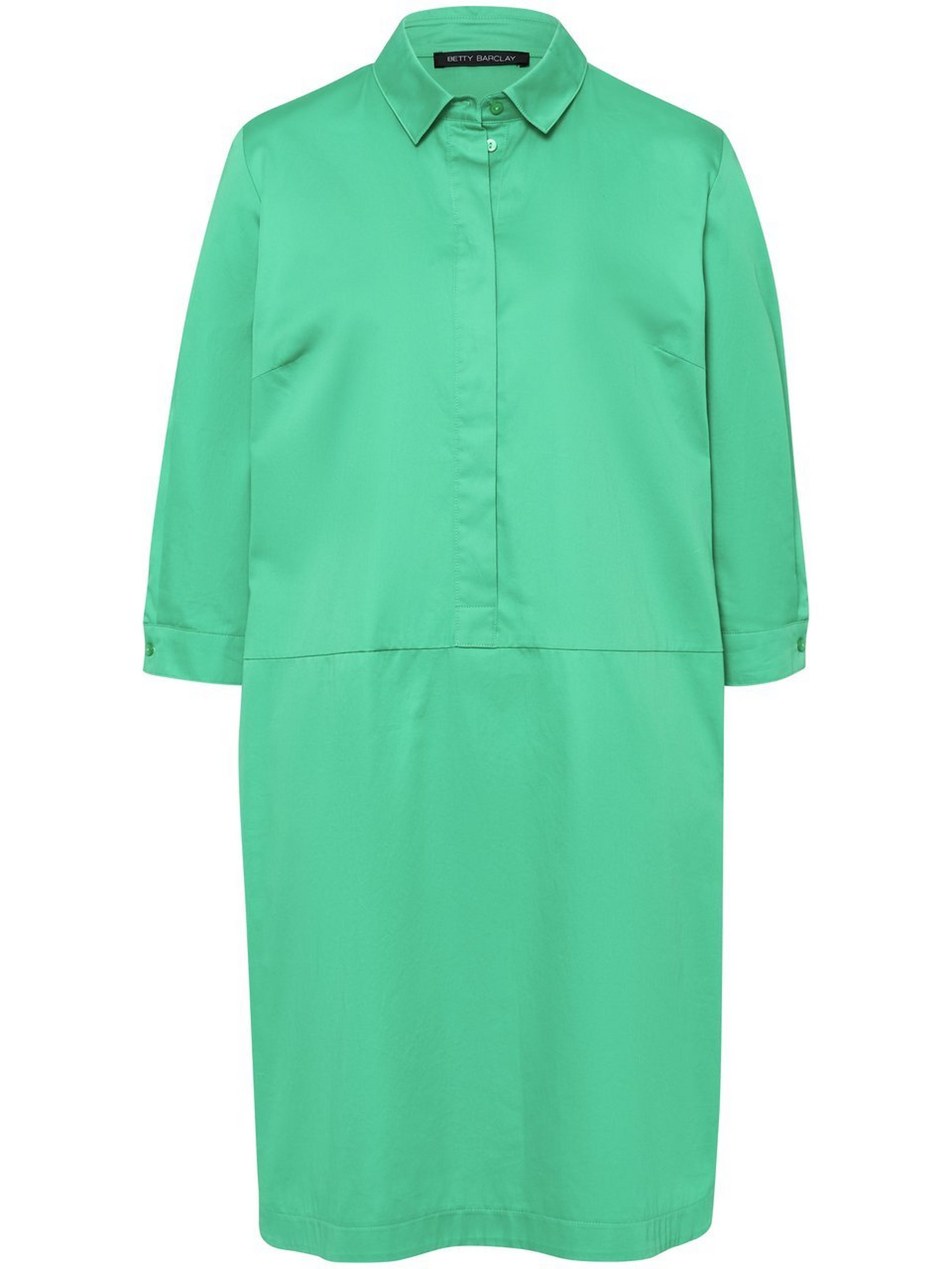 Hemdblusenkleid mit 3/4-Arm