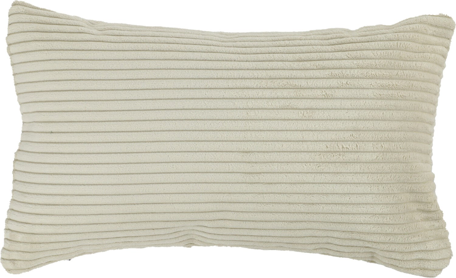 Intratuin sierkussen Rib wit 50 x 30 cm