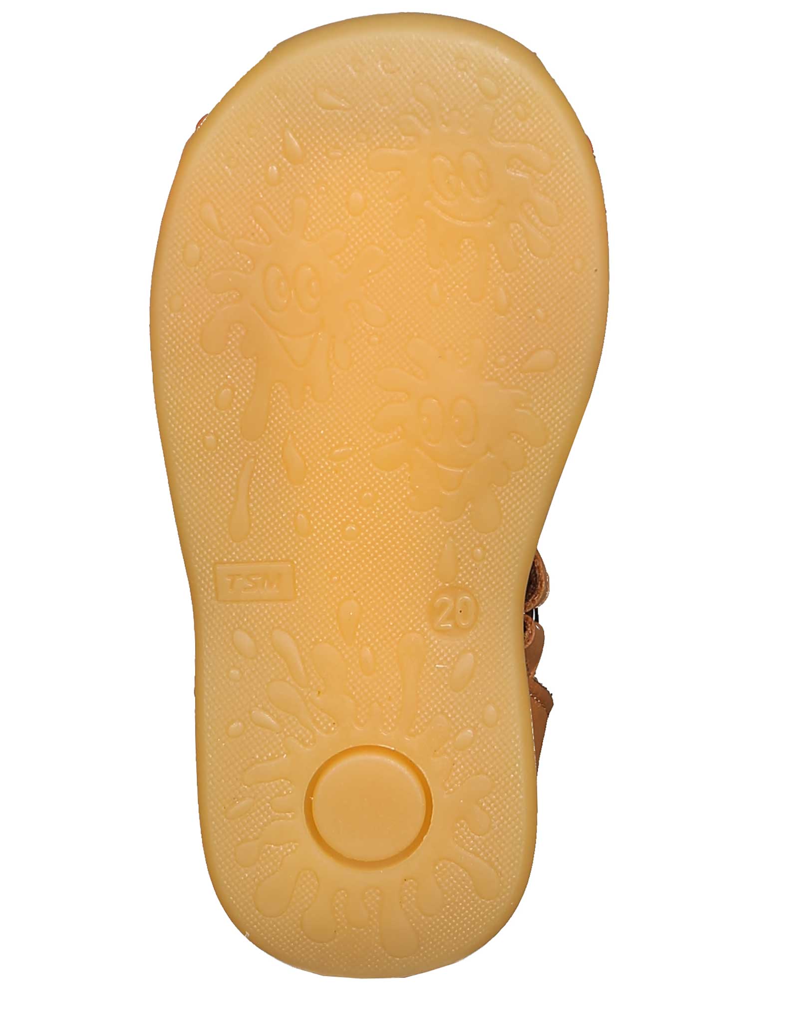 Lauflern-Sandalen AMBRA mit Zehenschutz in honey