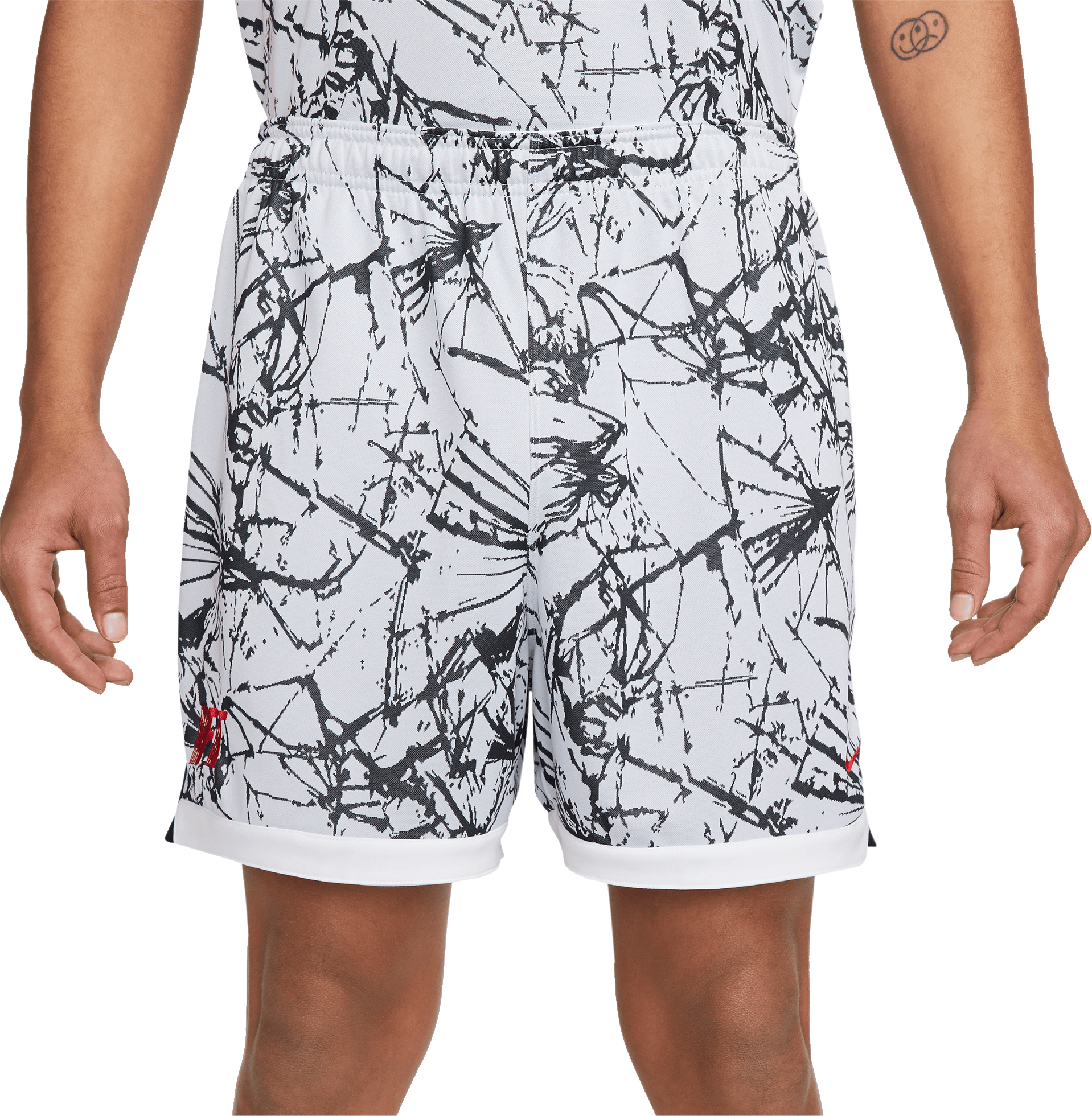 Nike F.C. 5inch Short Weiss F100